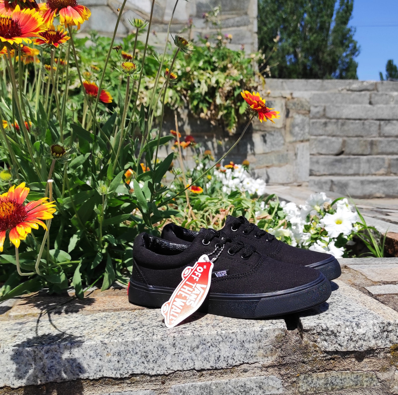 РОЗПРОДАЖ Жіночі кросівки Кеди Vans Authentic Era чорні