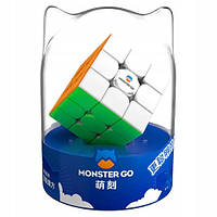 GAN Monster Go 3x3 V2 magnetic stickerless | Кубик Рубика 3х3 Ган монстр Гоу магнитный цветной