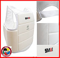 Защита туловища жилет для карате SMAI SMB129 с лицензией WKF Approved для єдиноборств