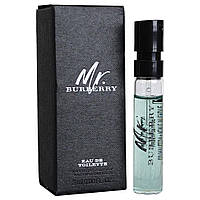 Burberry Mr. Burberry Туалетная вода мужская, 2 мл Пробник