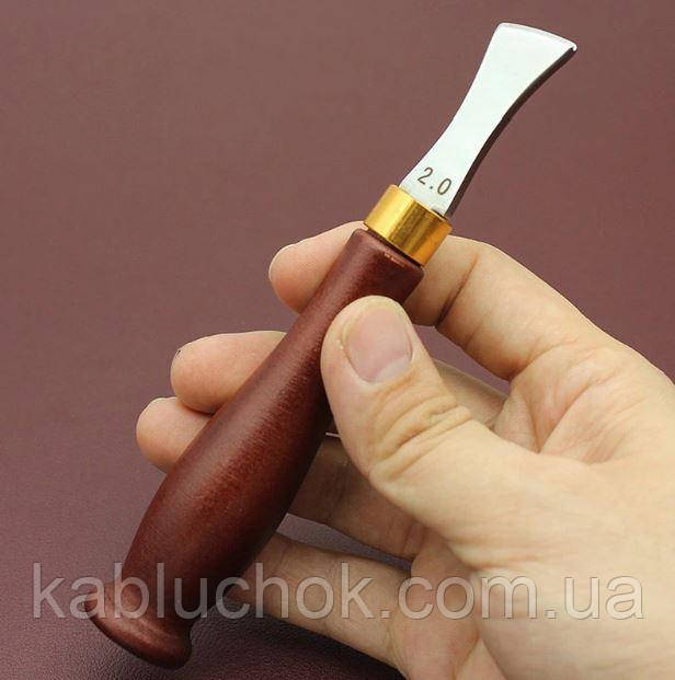 Крізер 2 мм паралельний розмітчик краю шкіри, фото 1