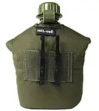 Фляга з підсклянником та чохлом Mil-tec Оліва 14506001.solve, фото 5
