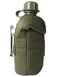 Фляга з підсклянником та чохлом Mil-tec Оліва 14506001.solve, фото 6