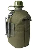 Фляга з підсклянником та чохлом Mil-tec Оліва 14506001.solve, фото 7