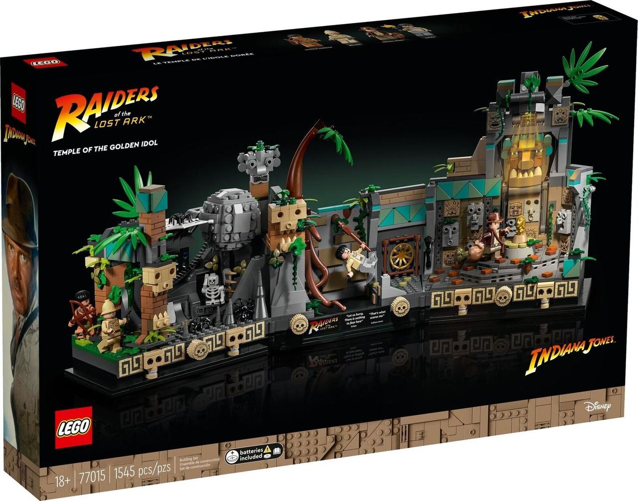 Lego Indiana Jones Храм золотого ідола 77015, фото 1