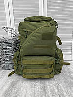 Тактический штурмовой рюкзак 45л олива Supervisor , армейский рюкзак олива 45л