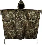 Американське Пончо - Дощовик Mil-Tec Rip-Stop Woodland 10630020.solve, фото 5