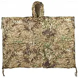 Американське Пончо - Дощовик Mil-Tec Rip-Stop ARID FLECK 10630055.solve, фото 6