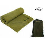 Рушник тактичний Mil-Tec дорожній з чохлом Мікрофібра Олива MICROFIBRE 120X60CM OLIV 16011111 .solve, фото 5