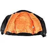 Тактична двостороння куртка бомбер Mil-Tec ma1 Black 10403002 розмір S.solve, фото 10