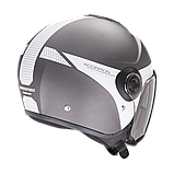 Мотошолом Scorpion Exo-City II Short сріблясто-білий, фото 3