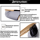 Сонцезахисні тактичні армійські окуляри .3 комплектів лінз ESS Оліва. Підвищена товщина лінз solve, фото 9