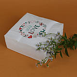 Серветки паперові з малюнком 40*40 см Весільні серветки декоративні 10 шт, фото 4