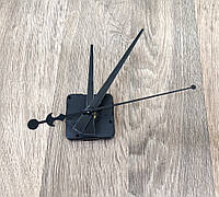 Часовий механізм без вушка колір чорний стрілки 16*12*19 см (3684)