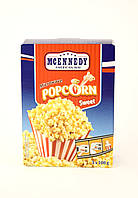 Солодкий попкорн Mcennedy Popcorn Sweet (3*100) 300г (Німеччина)