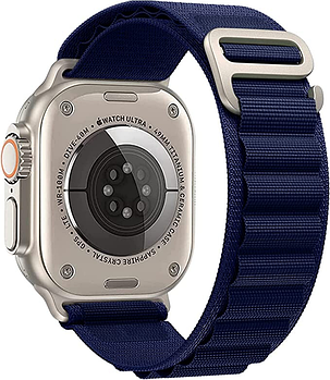 Тканинний ремінець Alpine Loop для Apple Watch 38/40/41 mm Navy Blue