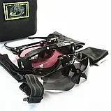 Захисні окуляри та маска 2 в 1 тактичні Oakley Si Ballistic M Frame black.solve, фото 7