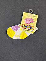 Детские демисезонные носки Gabbi NSD-42 8-10см белые 90042