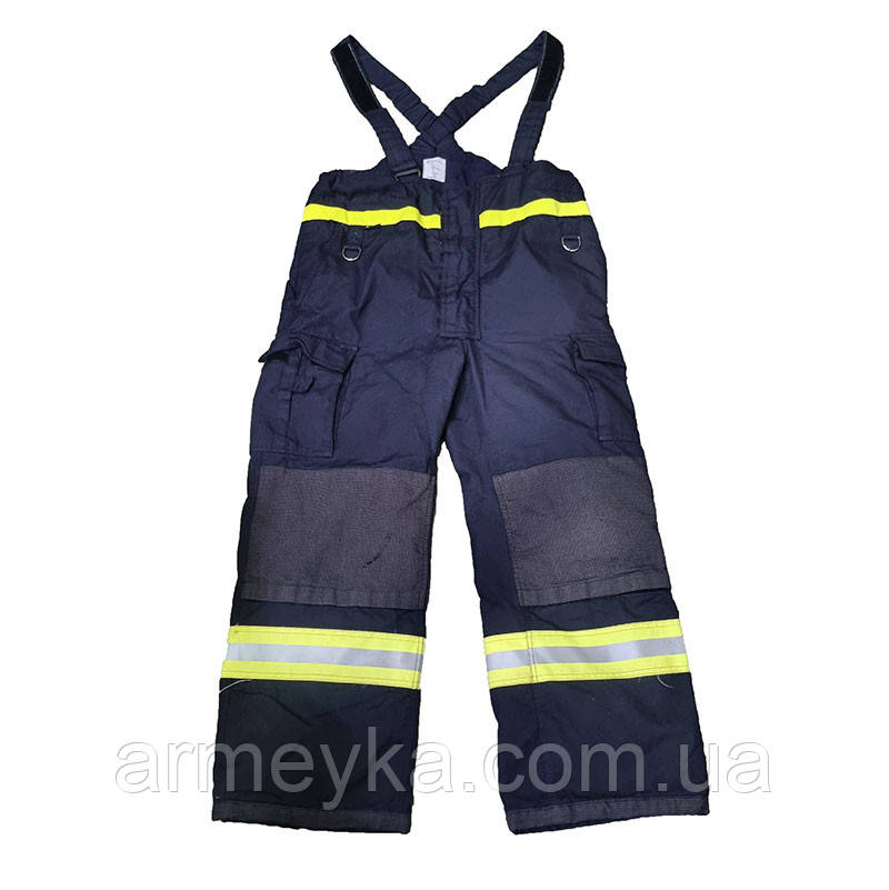Бойовка штани, пожежного tacconi s.p.a., темно-синій, вогнетривкий, Швейцарія