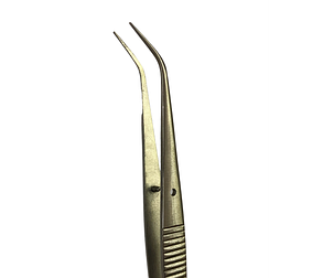 П-114 Пінцет зубний вигнутий ПСі 150х0,6 мм., фото 2