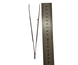 П-114 Пінцет зубний вигнутий ПСі 150х0,6 мм., фото 4