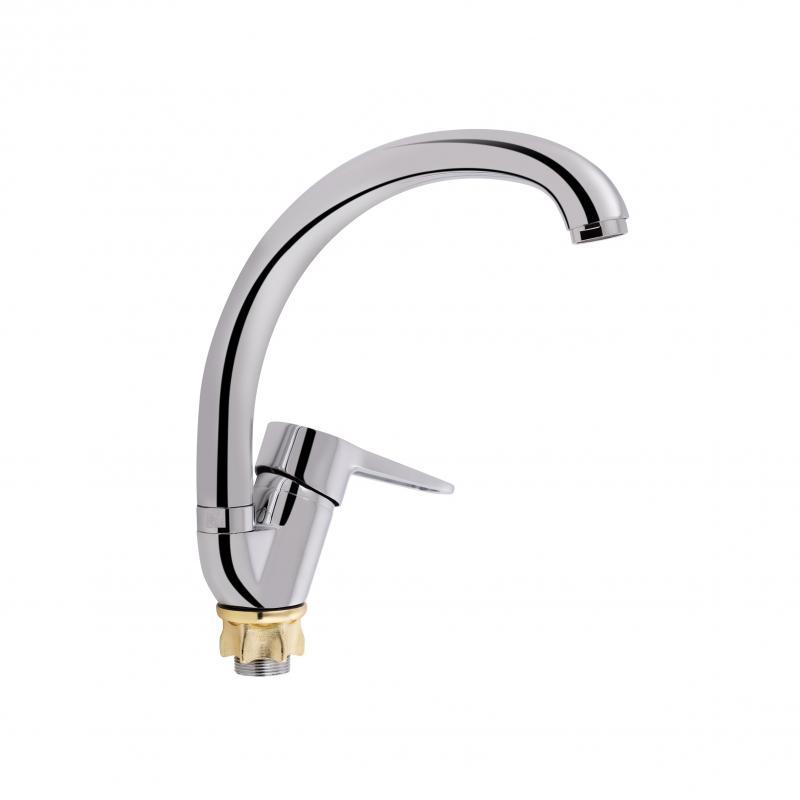 Змішувач для кухні Lidz Nicole 008F (k35) LDNIC008FCRM21877 Chrome, фото 1