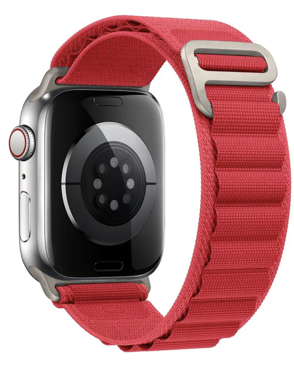 Тканинний ремінець Alpine Loop для Apple Watch 38/40/41 mm Red, фото 1