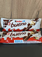 Батончик шоколадний Kinder Bueno з молочно-горіховою начинкою 43г