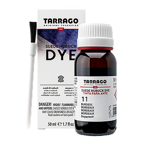 Барвник для замші, нубука TARRAGO SUEDE NUBUCK DYE 50 мл колір бордовий (11)