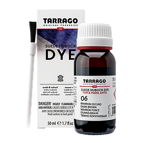 Барвник для замші, нубука TARRAGO SUEDE NUBUCK DYE 50 мл колір темно-коричневий (06)