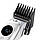 Професійна акумуляторна машинка для стриження волосся Adler Hair Clipper LCD-дисплей, USB-C (AD 2831), фото 7