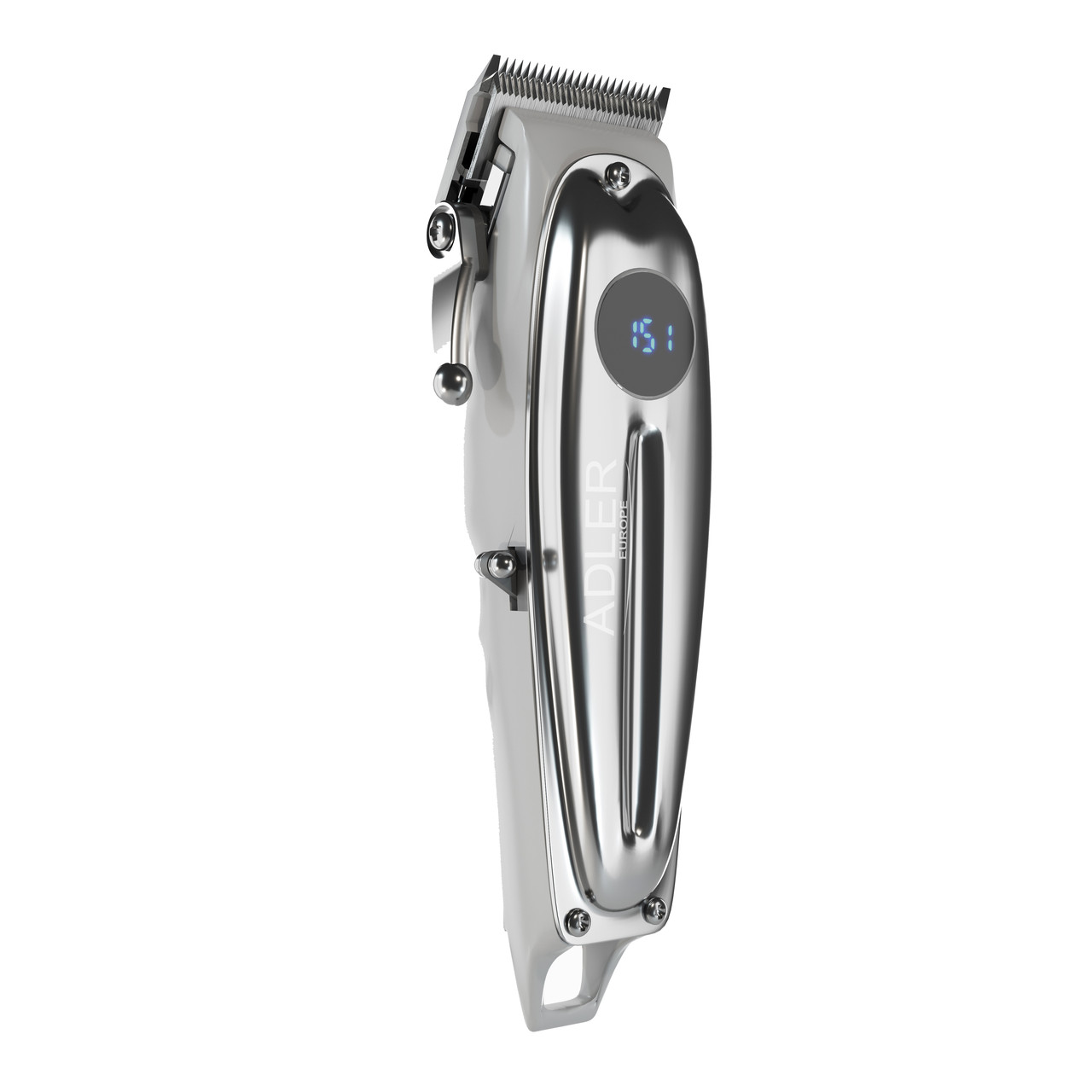 Професійна акумуляторна машинка для стриження волосся Adler Hair Clipper LCD-дисплей, USB-C (AD 2831)