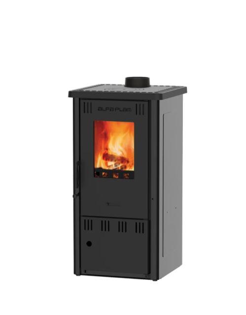 Сталева піч Alfa-Plam ELITA 2 ECO Антрацит, фото 1