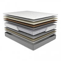 Ортопедичний матрац 160х200 см Art Inter / Арт Інтер з незалежними пружинами