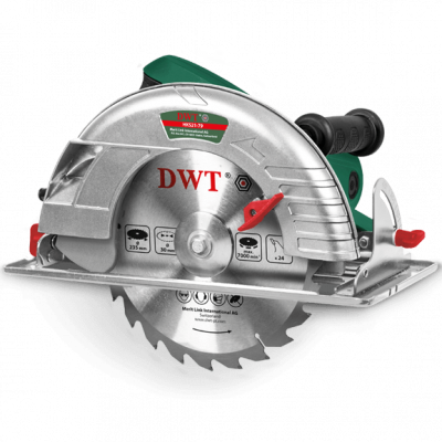 Циркулярная пила DWT HKS21-79 электрическая циркулярка с регулировкой, ручная дисковая пила по дереву ДВТ - фото 2 - id-p1877322025