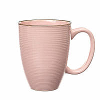 Чашка Elisey, рожева 400 мл.