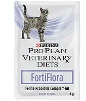 Пробиотик для котов ProPlan FORTIFLORA поддержка микрофлоры желудочно-кишечного тракта, 1 шт х 1г