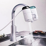 Водонагрівач термостатичний із фільтром для очищення води ZSW-D01 бойлер кран електроводонагрівач 2 в 1, фото 5