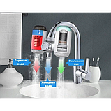 Водонагрівач термостатичний із фільтром для очищення води ZSW-D01 бойлер кран електроводонагрівач 2 в 1, фото 8