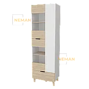 Шафа СканДІ К-10 Neman, Дуб пісочний/Білий