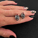 Сережки з нержавіючої медичної сталі "Час істини", фото 3