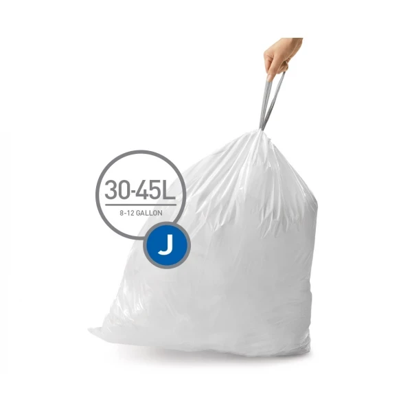 Мішки для сміття міцні із зав`язками 30-40л SIMPLEHUMAN