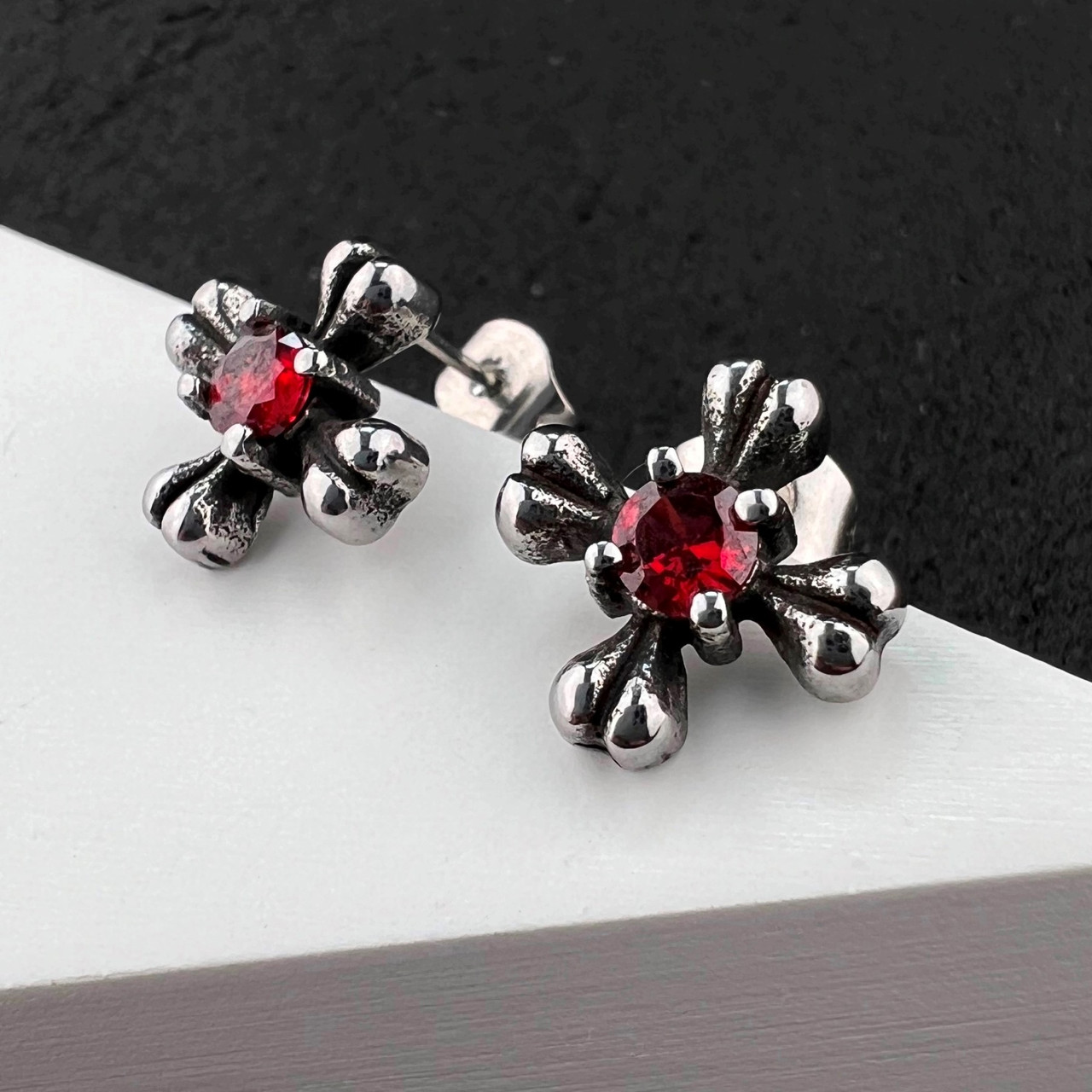 Сережки з нержавіючої медичної сталі "Ейфорія", фото 1