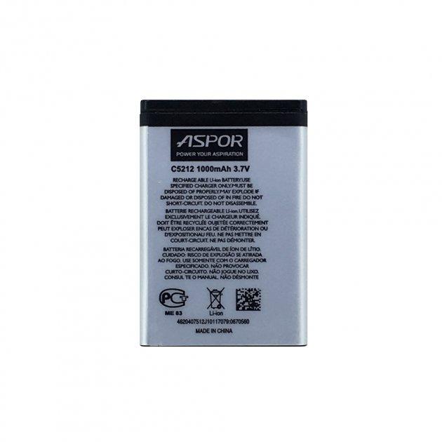 Акумулятор Aspor для Samsung C5212 (AB553446BU)