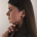 Сережки з нержавіючої медичної сталі "Ейфорія", фото 5