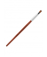 KODI Кисть для гелевого моделирования №6/F (ворс:нейлон; деревянная ручка)