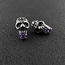 Сережки з нержавіючої медичної сталі "Доната", фото 4