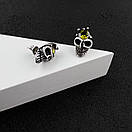 Сережки з нержавіючої медичної сталі "Пафос", фото 2