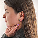 Сережки з нержавіючої медичної сталі "Пафос", фото 5