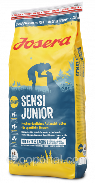 Josera сухий корм для собак SENSI JUNIOR 15кг